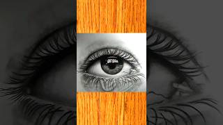 Hyper Realistic Eye drawing 😱 shorts viralvideo [upl. by Erbes]