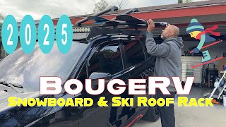 BougeRV Snowboard and Ski Rack Review [upl. by Rebecca]