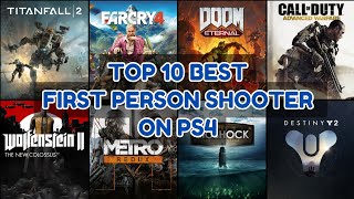 Top 10 Best FPS Games On PS4  2024 [upl. by Rechaba416]