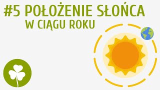 Położenie Słońca w ciągu roku 5  Ja w terenie [upl. by Ednutey670]