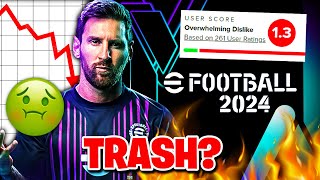 a FIFA Youtuber plays PES eFOOTBALL 2024 and this happened [upl. by Arataj]