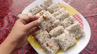 coconut Barfi  सूखे नारियल की सबसे आसान और सबसे स्वादिष्ट बर्फी  coconut barfi in 20 minutes [upl. by Innavoij344]