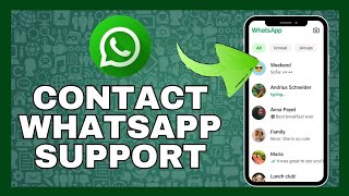 How to Contact WhatsApp Support 2024 [upl. by Enelram]