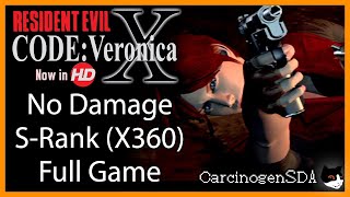 No Commentary Resident Evil Code Veronica X HD  No Damage SRank [upl. by Rolfe]