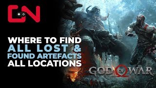 God of War Lost amp Found Artefacts Collectible Toy Locations [upl. by Diley370]