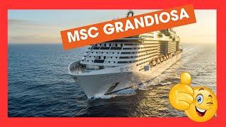 MSC GRANDIOSA 2024 SHIP TOUR 🚢 [upl. by Ihcalam]