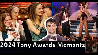 2024 Tony Awards Highlights Alicia Keys amp Jay Z Perform Angelina Jolie amp Daniel Radcliffe Appear [upl. by Ennire]