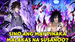 SUSANOO ALL FORMS EXPLAINED  KANINO ANG PINAKA MALAKAS  NARUTO TAGALOG REVIEW [upl. by Coltun377]