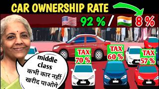 IS High TAX on CAR is REASON for Low Car Ownership Rate in India Explained [upl. by Atteugram]