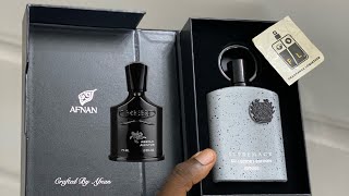 UNBOXING AFNAN SUPREMACY COLLECTORS EDITION  CREED AVENTUS ABSOLU CLONE [upl. by Aninotna]