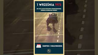 📅 Kartka z kalendarza 1 września 1973 r shorts cycling sports kolarstwo szozda szurkowski [upl. by Codee57]