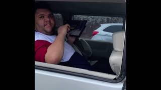 Harvey Price  smashes car window from hiccups [upl. by Amato]