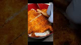 How to Make Katsudon in Japan japanesefood food cooking tonkatsu katsudon [upl. by Romilda]