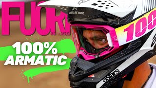 Test 100 ARmatic il miglior occhiale da motocross per qualitàprezzo [upl. by Nauwaj]