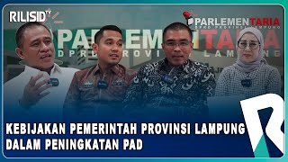 Kebijakan Pemerintah Provinsi Lampung dalam Peningkatan PAD [upl. by Atiekahs]