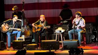 Willie Nelson  Whiskey River Opening Song Bethel Woods Center For The Arts 07062024 [upl. by Elery]