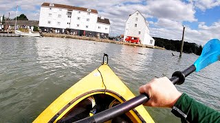 Kayak Canoe Deben Woodbridge to Felixstowe Ferry Suffolk Micro adventure [upl. by Norrat]