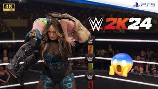 Nia Jax vs Liv Morgan – Champion vs Champion Match Crown Jewel  PS5 [upl. by Hsemar596]