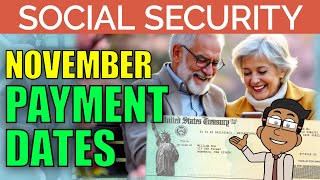 Social Security Checks  November 2024 Payment Schedule Dates Update [upl. by Iret]