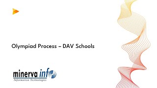 Olympiad Process for DAV Schools 2023 [upl. by Delanos509]