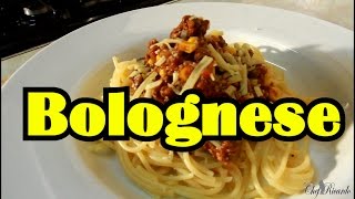 The Best Bolognese Spaghetti Bolognese At Home  Recipes By Chef Ricardo [upl. by Enoj]