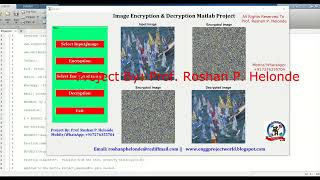 Image Encryption and Decryption Using AES Algorithm  With Source Code  AES Encryption amp Decryption [upl. by Crotty]