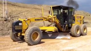 Komatsu Greyder GD6755 çalışırken kazandırıyor [upl. by Severin]