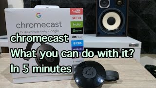 Chromecast and what you can do with it In 5 Minutes [upl. by Abdulla]