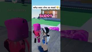 why was she so mad 😭 roblox funny trolling voicechat memes gaming meme [upl. by Livvyy]