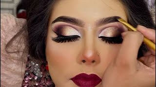 Bridal Makeup tutorial  Nadia’s makeover [upl. by Noxin]