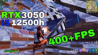 RTX 3050  Intel I5 12500h  Acer Nitro 5  Fortnite Solo Arena  Perfomance Mode [upl. by Couture]