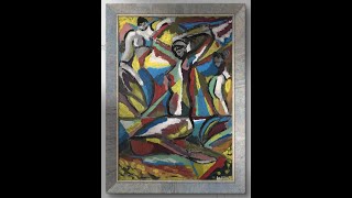 Expressionist painting for sale 26924 [upl. by Hinch]