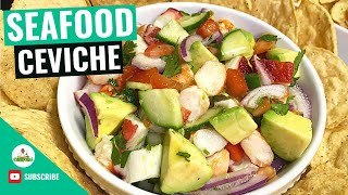 Shrimp amp Octopus Ceviche  Seafood Ceviche  How to make Ceviche  Shrimp Ceviche Recipe [upl. by Eissoj]