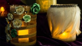 DIY Decorative Spring Votive [upl. by Notgnirrac]