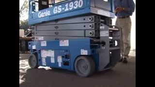 Product Review Genie GS1930 Scissor Lift [upl. by Annmarie]