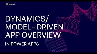 ModenDriven AppDynamics Overview  Power Apps [upl. by Morice365]