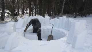 How I Build an Igloo by Myself [upl. by Seavir443]