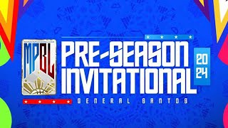 2024 MPBL PRESEASON INVITATIONAL  1BATAAN RISERS vs SOUTH COTOBATO WARRIORS [upl. by Laeahcim934]