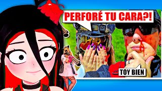 Nimu Reacciona a quotEMIKUKIS me PERFORÓ la CARA❗️ 😱🩸▬ Yio vs Emikukis MAID IRLquot [upl. by Elyagiba]