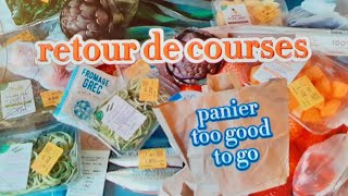 Courses Grand Frais  beaucoup de dates courtes  panier tgtg amp idée de menus Joyeux 🎂 à Cécile [upl. by Rodavlas]