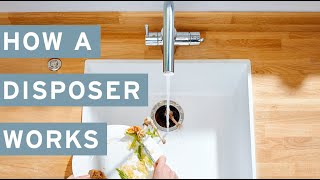 How an InSinkErator Food Waste Disposer Works [upl. by Ann]