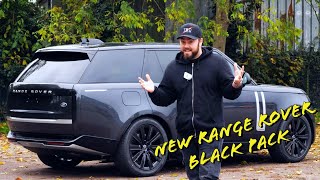 Range Rover Autobiography 20222023 BLACK PACK CONVERSION [upl. by Eelrehpotsirhc]