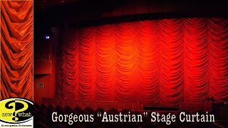 Austrian Stage Drape  See Its Raising and Lowering [upl. by Prima]