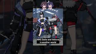 Seele and Veliona in another world honkaiimpact3rd honkaistarrail seele [upl. by Triny]