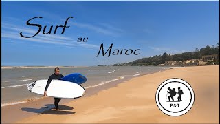 On fait du Surf dans la lagune de Oualidia au Maroc [upl. by Matthia263]