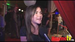 ISABELLE FUHRMAN Interview at 2009 Teen Choice Awards PreParty [upl. by Micco]