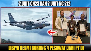 News Libiya Resmi Borong 2 Unit CN235 Dan 2 Unit Nc212 Buatan PT DI  Laku Besar Besaran Nih [upl. by Verna]