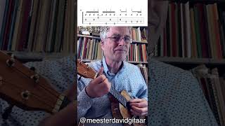 The Entertainer Scott Joplin Ukulele fingerstyle tutorial [upl. by Pansy334]