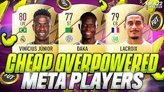 FIFA 22  BEST CHEAP OVERPOWERED PLAYERS TO START😱💪 BEST CHEAP STARTER TEAM FUT 22 ULTIMATE TEAM💰🤑 [upl. by Nylirej]