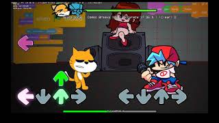 Fnf Scratch cat Ailurophobia Hard [upl. by Datha169]